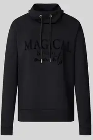 Christian Berg Regular fit sweatshirt met statement in reliëf