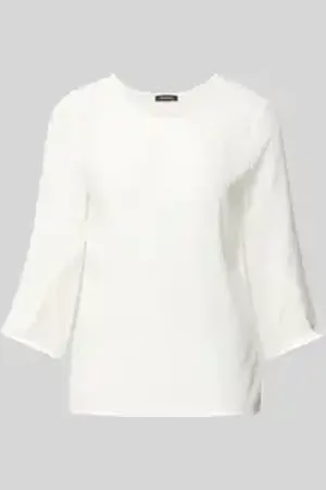 More & More Regular fit blouseshirt met ronde hals en 3/4-mouwen