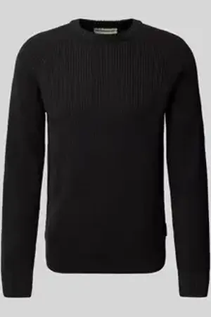 TOM TAILOR Regular fit gebreide pullover van katoenmix met structuurmotief