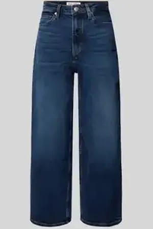 Marc O’ Polo Wide leg jeans van elastische katoenmix, model 