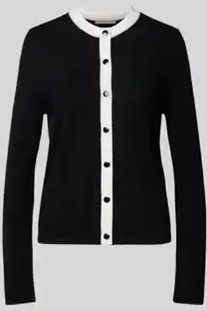 Christian Berg Wollen cardigan met doorknoopsluiting