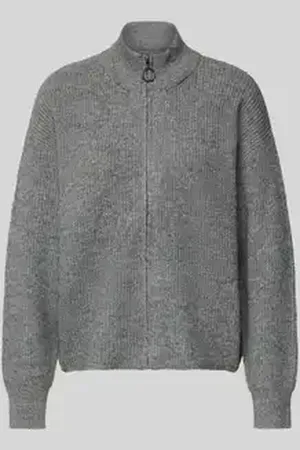 ONLY Loose fit gebreid jack met wol en opstaande kraag, model 