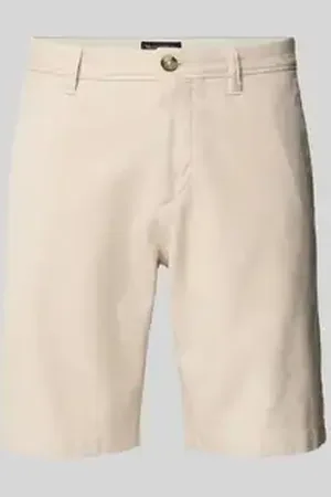Marc O’ Polo Slim fit korte broek van katoenmix, model 