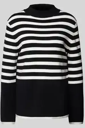 QS by s.Oliver Comfort fit gebreide pullover van viscosemix met ronde hals