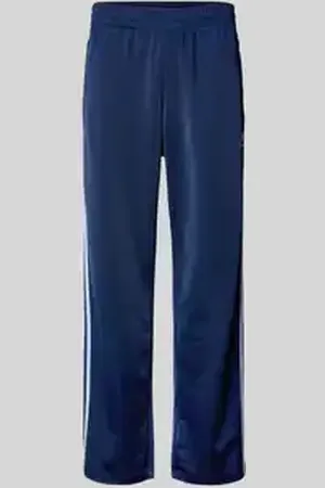 adidas Straight leg trainingsbroek met labelstitching, model 