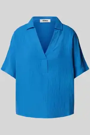 ECOALF Oversized blouseshirt met V-hals, model 