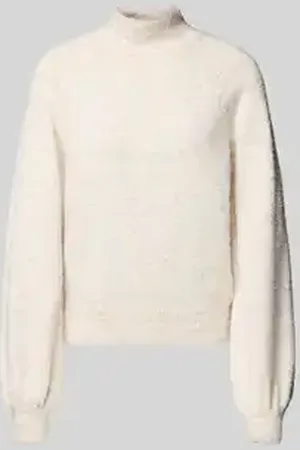 Moves Gebreide pullover met opstaande kraag, model 