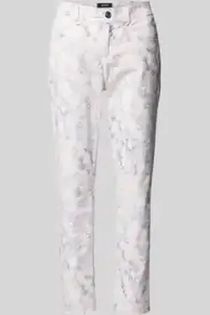 Atelier Gardeur Broek met verkorte pasvorm en all-over look