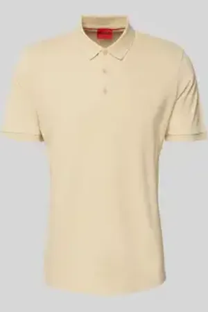 HUGO BOSS Poloshirt met labelprint, model 