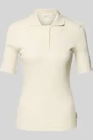 Marc O’ Polo Slim fit poloshirt van een mix van katoen en modal