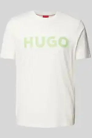 HUGO BOSS T-shirt met labelprint, model 