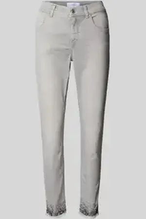 Angels Slim fit jeans met verkort model, model 