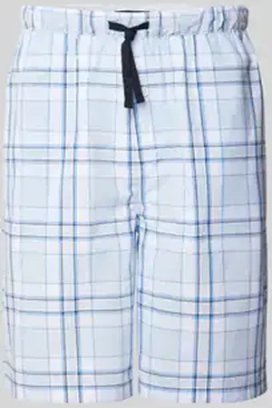 Tommy Hilfiger Korte regular fit broek met tunnelkoord