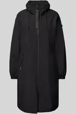 Khujo Lange jas met ritszakken, model 
