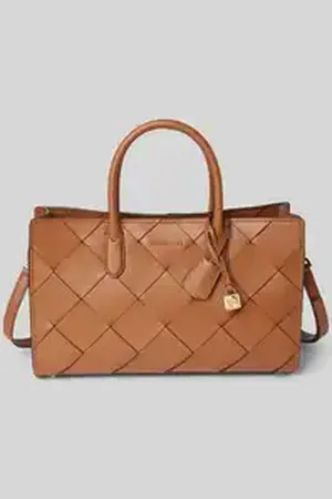 Michael Kors Handtas met structuurmotief, model 