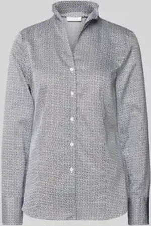 ETERNA Overhemdblouse met opstaande kraag