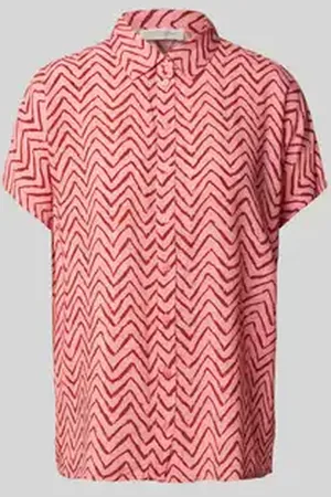 Christian Berg Relaxed fit blouse met kapmouwen