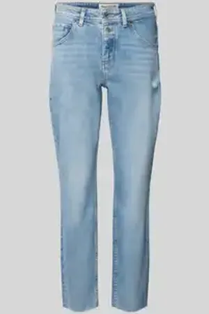 Marc O’ Polo Korte boyfriend jeans in used-look, model 