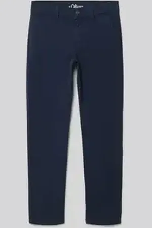 QS by s.Oliver Regular fit chino met interne breedteverstelling