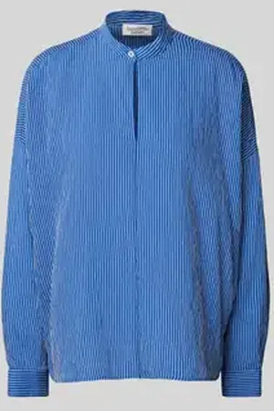 Marc O’ Polo Comfort fit blouse met druppelvormige hals