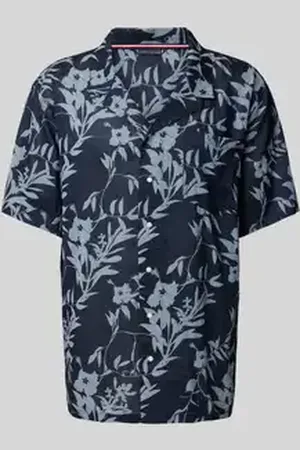 Tommy Hilfiger Bowlingoverhemd van een mix van modal en viscose