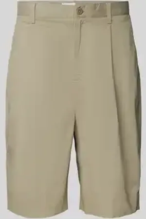 Calvin Klein Korte relaxed fit broek met bandplooien