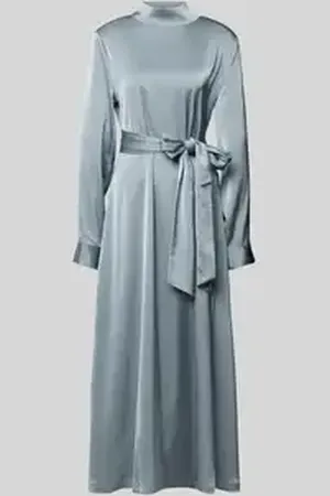 Gestuz Maxi-jurk met opstaande kraag, model 
