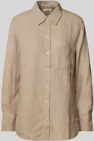 Marc O’ Polo Regular fit blouse van puur linnen
