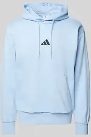 adidas Hoodie van zuivere katoen met kangoeroezak