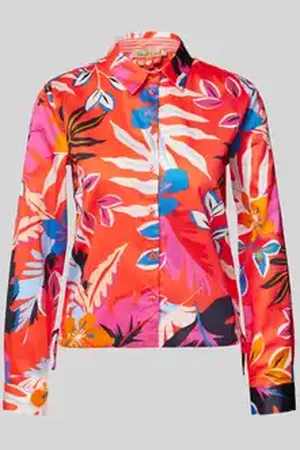 Smith and Soul Slim fit overhemdblouse met 3/4-mouwen