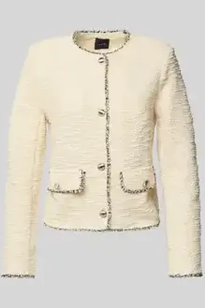 Zero Blazer met structuurmotief