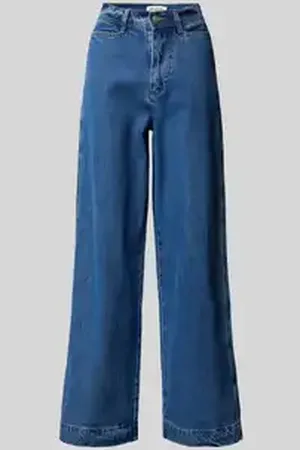 Lollys Laundry Wide leg jeans met steekzakken, model 