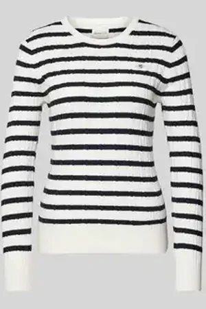 GANT Gebreide pullover met stretch