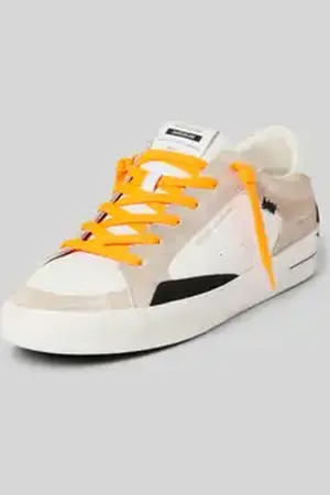 Crime london Sneakers met contrastgarnering, model 