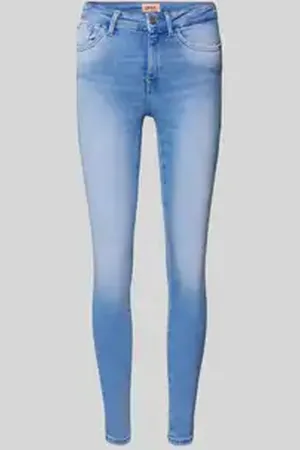 ONLY Skinny fit jeans van katoenmix, model 