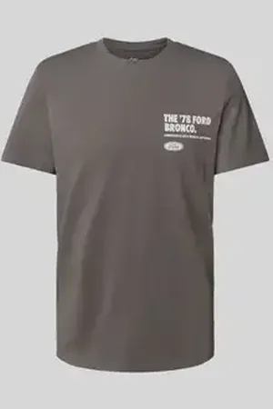 QS by s.Oliver Regular fit T-shirt van puur katoen met Ford®-applicatie