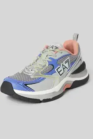 EA7 Sneakers met logobadg, model 