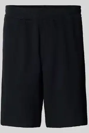 Review Relaxed fit korte broek in kreuklook