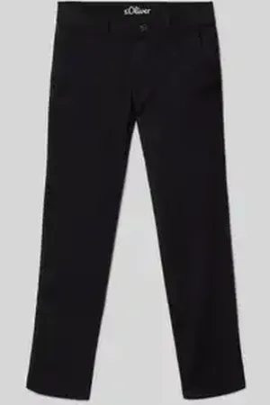 QS by s.Oliver Regular fit chino met interne breedteverstelling