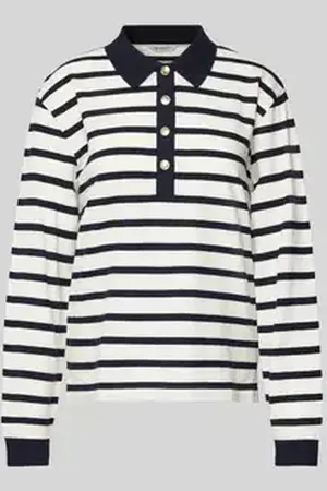 GANT Shirt met lange mouwen en zijsplitten
