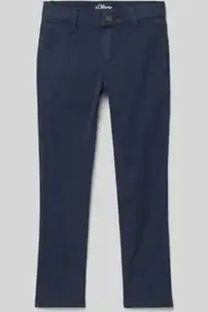 QS by s.Oliver Slim fit chino met smalle pijpen, model 