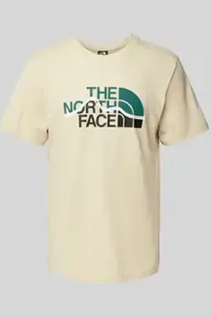 The North Face T-shirt met labelprint, model 