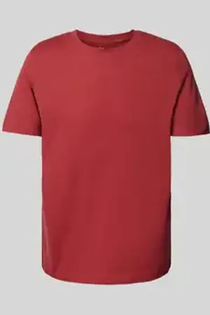 QS by s.Oliver Regular fit T-shirt van puur katoen met ronde hals