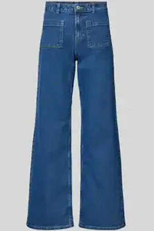VERO MODA Wide fit jeans van katoenmix, model 