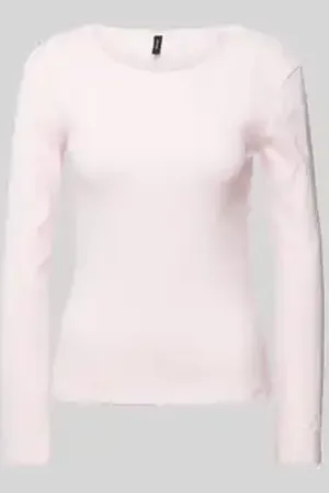 VERO MODA Regular fit shirt met lange mouwen van puur katoen, model 