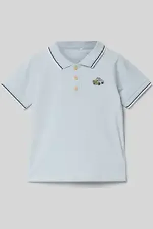 NAME IT Poloshirt met ribboorden, model 