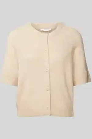 Opus Gebreid jack met knoopsluiting, model 