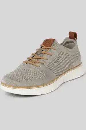 Bugatti Sneakers met labelstitching, model 