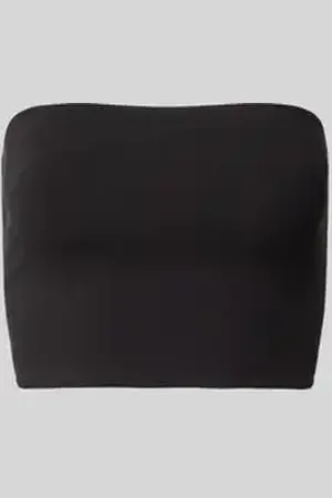 Organic Basics Korte bandeau-top met elastische band