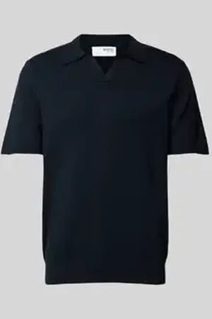 SELECTED Poloshirt met V-hals, model 